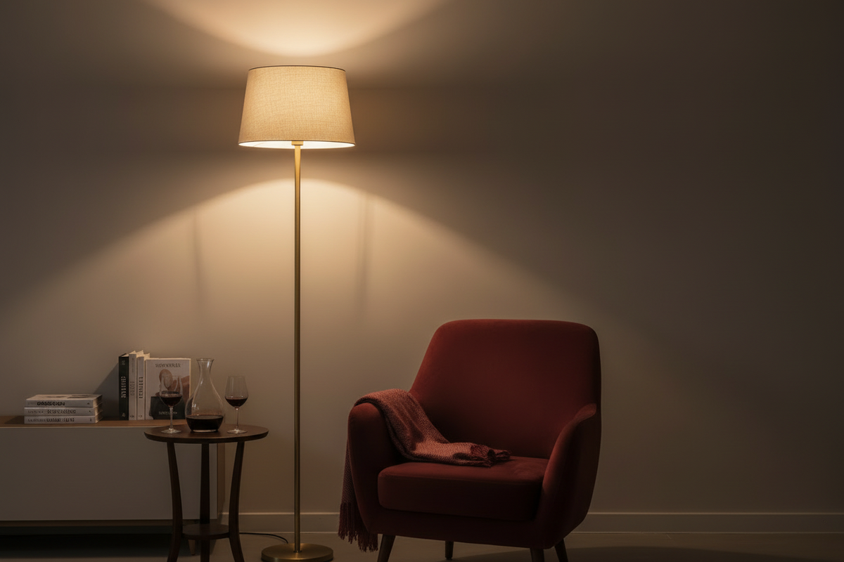 Stehlampe