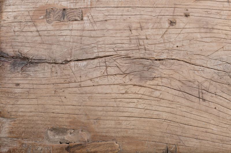 JO, Altholz Hocker rechteckig, Sattelhocker aus altem Holz