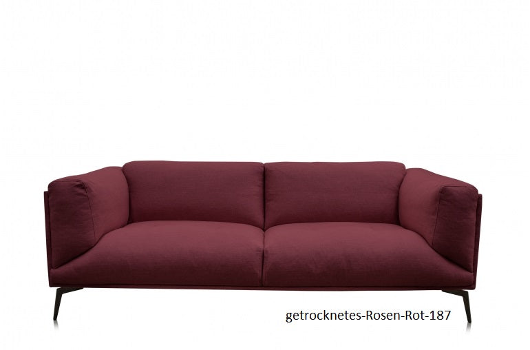 BARA, Modernes Stoff Sofa 2,5-Sitzer in vielen Farben, trendige Designer Couch