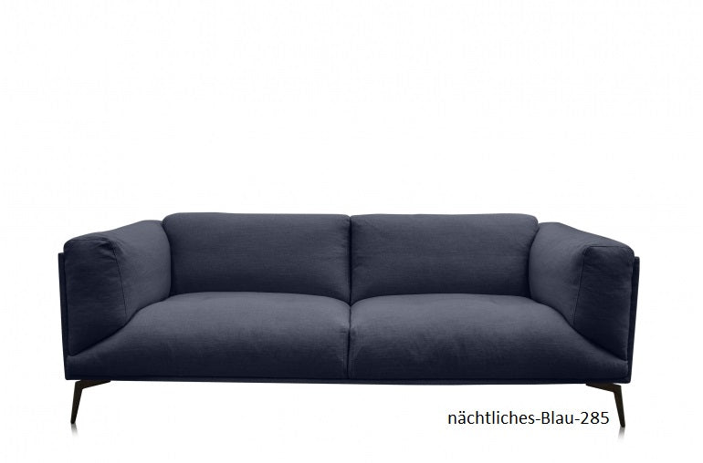 BARA, Modernes Stoff Sofa 2,5-Sitzer in vielen Farben, trendige Designer Couch
