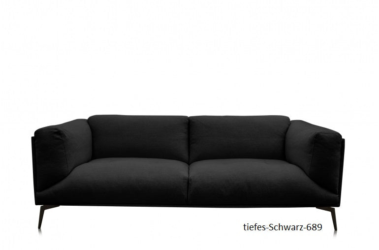 BARA, Modernes Stoff Sofa 2,5-Sitzer in vielen Farben, trendige Designer Couch