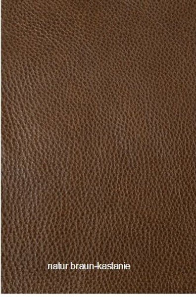 BARA, modernes Ledersofa 2 Sitzer in vielen Farben, stylische Ledercouch