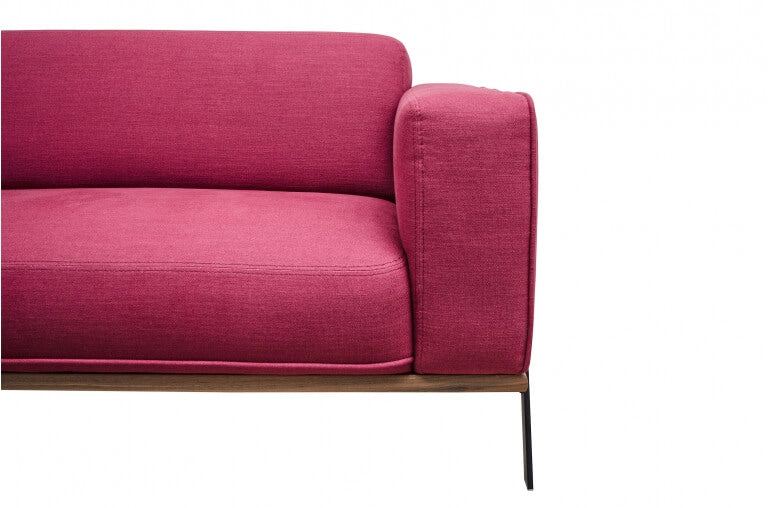 BEA, Designer Sofa 3 Sitzer Stoff viele Farben, Designermöbel im Wohnzimmer