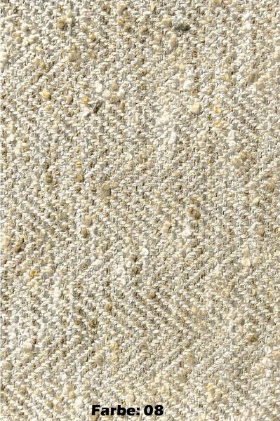BEA, Designer Stoff Sofa hell beige