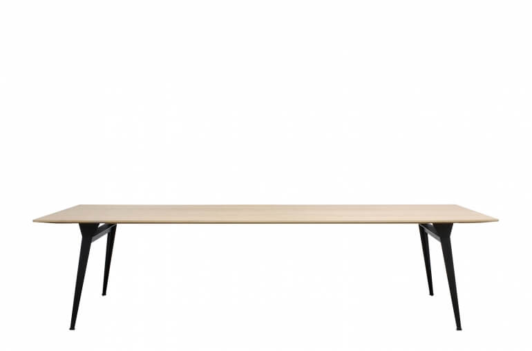 BONE, Esstisch B 240 cm Eiche Parkett, Designer Tisch