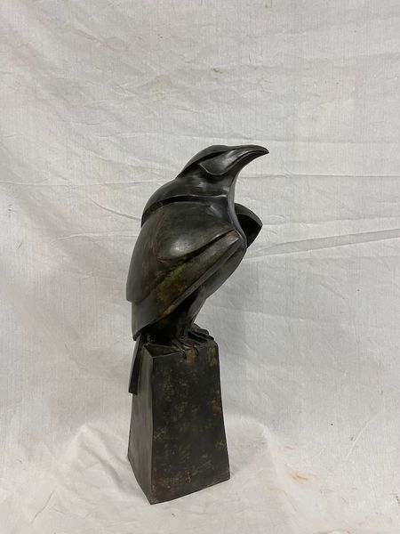 Bronze Skulptur "bronzener Art Deco Adler" - Matz Möbel