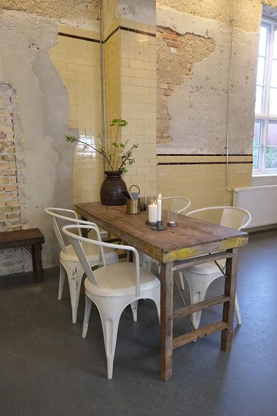 EVA, Esstisch B 149 cm Recyclingholz