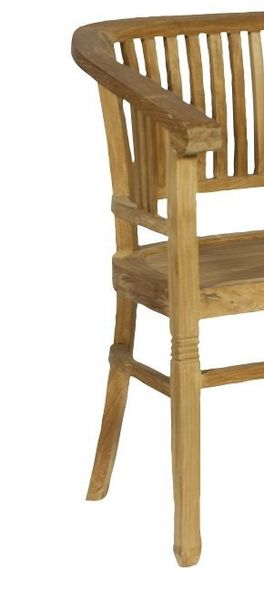 JULIA, Landhaus Gartenbank 2 Sitzer Holz mit weißem Sitzkissen
