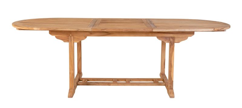 Gartentisch IKE oval Holz L 180 auf 240 cm ausziehbar