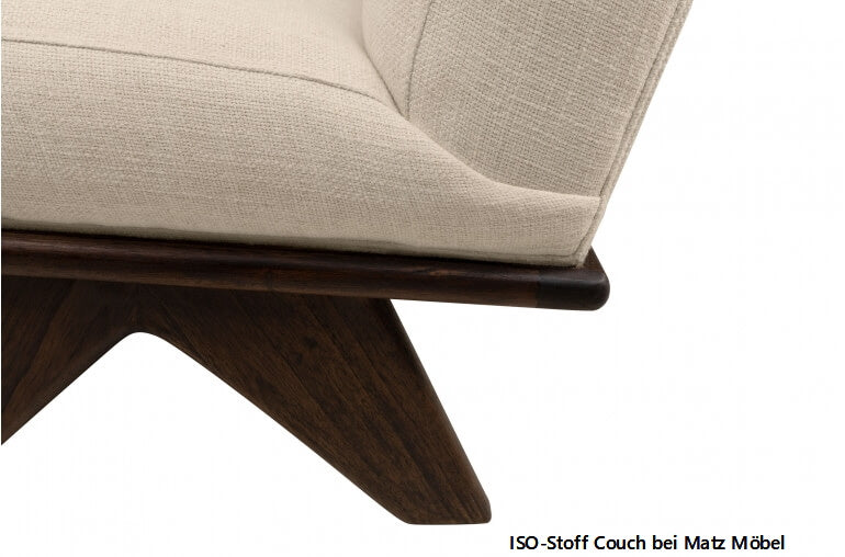 ISO, Designer Couch beige 2 Sitzer