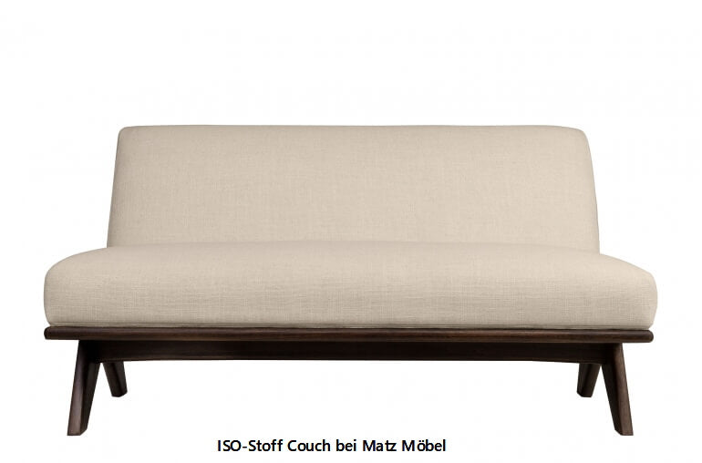 ISO, Designer Couch beige 2 Sitzer