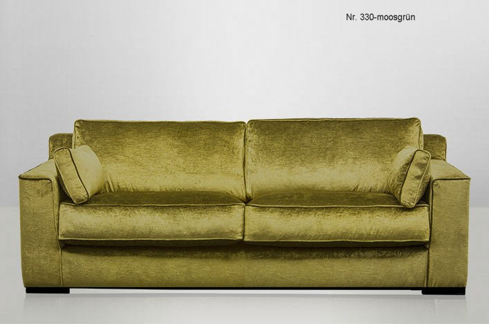 JOSUA, Designer Sofa Samt 3 Sitzer