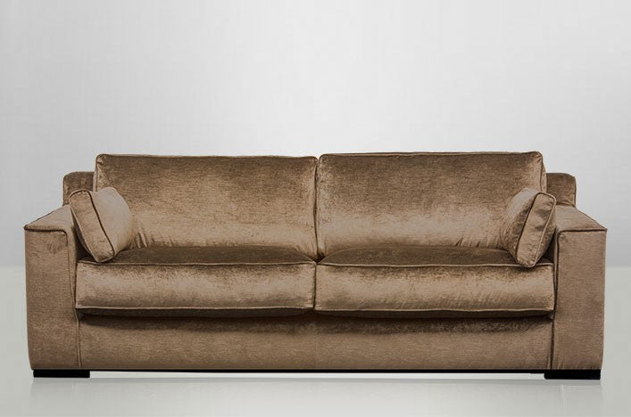 JOSUA, Designer Sofa Samt 3 Sitzer