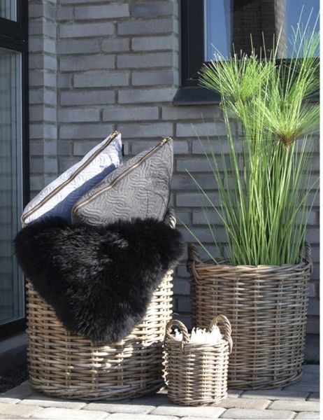 LONE, Pflanzkörbe 4er Set im Landhausstil