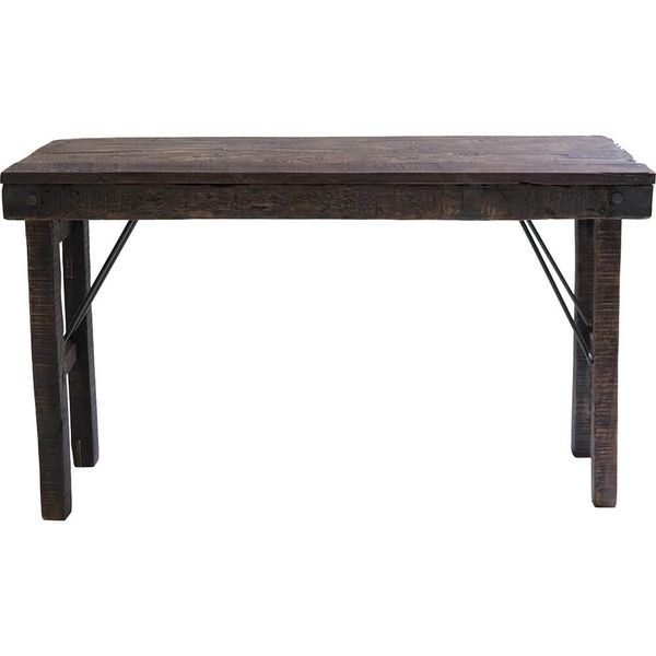 ULLA, Alter Konsolentisch B 122 cm Altholz, Klapptisch