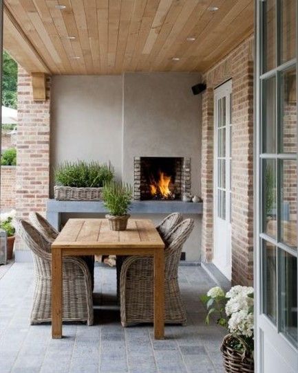 ROY, Gartentisch natur Massivholz Landhausstil