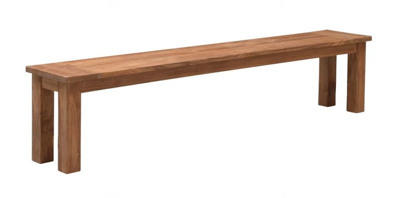 ROY, Gartenbank Holz viele Größen im Landhausstil