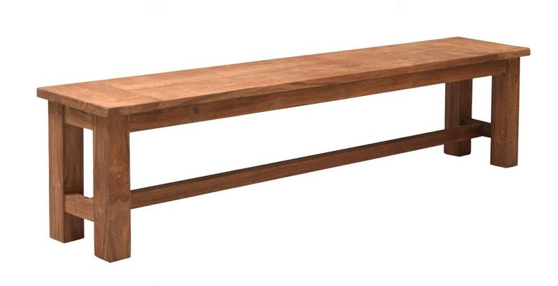 ROY, Gartenbank Holz viele Größen im Landhausstil