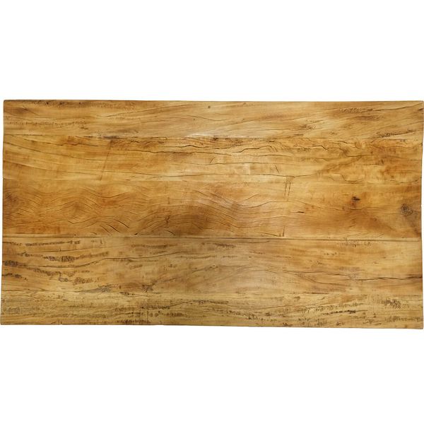 RICA, Tischplatte rechteckig 130*70*4,5 cm aus Recyclingholz