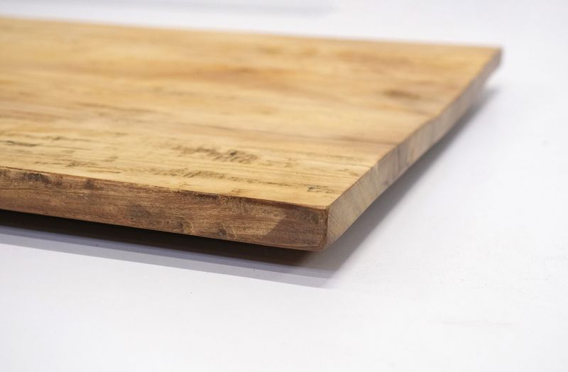 RICA, Tischplatte rechteckig 130*70*4,5 cm aus Recyclingholz