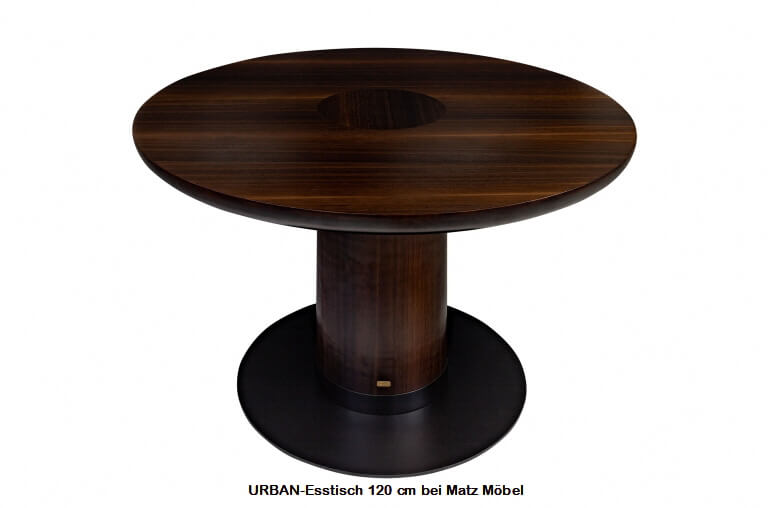 URBAN, Esstisch rund Holz, Designer Holztisch