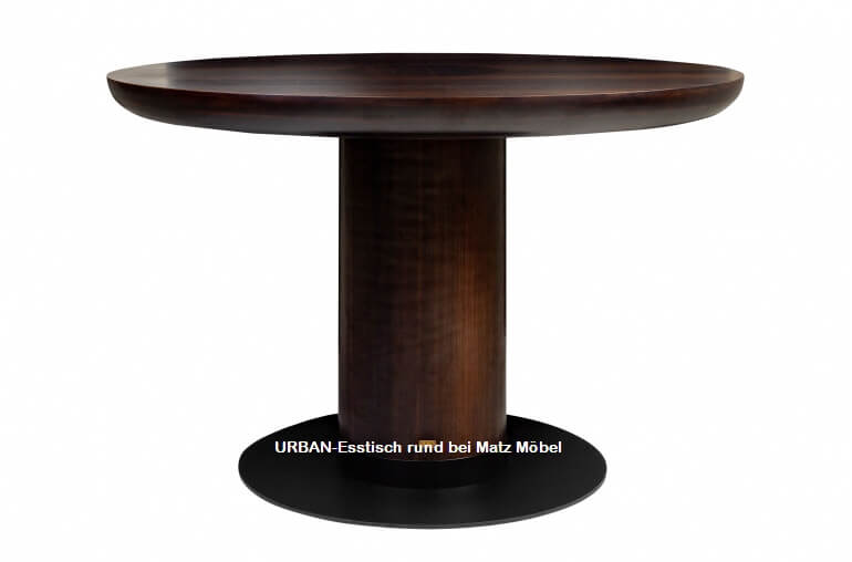 URBAN, Esstisch rund Holz, Designer Holztisch