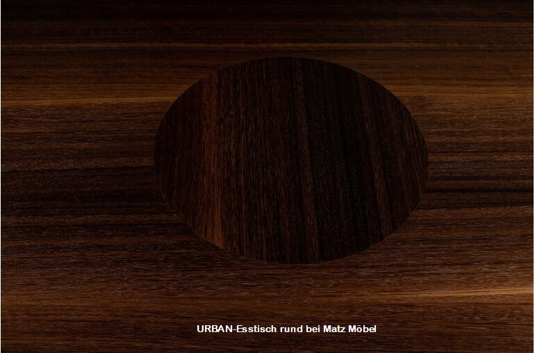 URBAN, Esstisch rund Holz, Designer Holztisch