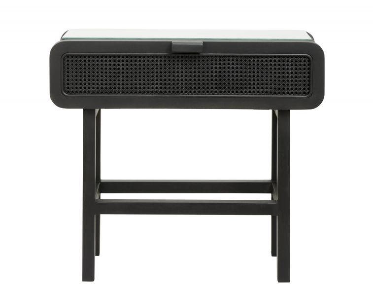 VITA, Konsolentisch Holz-Rattan