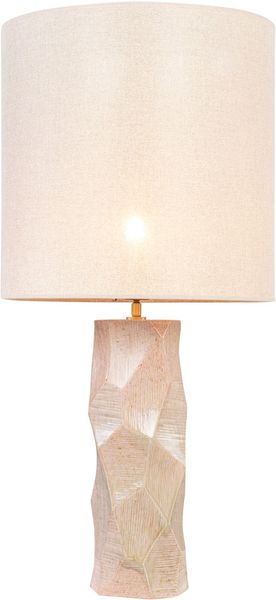 T3, Designer Tischlampe abstraktes Muster pastell