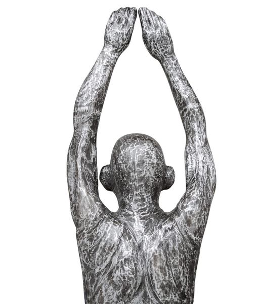 02, abstrakte Alu-Figur Statue H 200 cm "gestreckter Taucher"