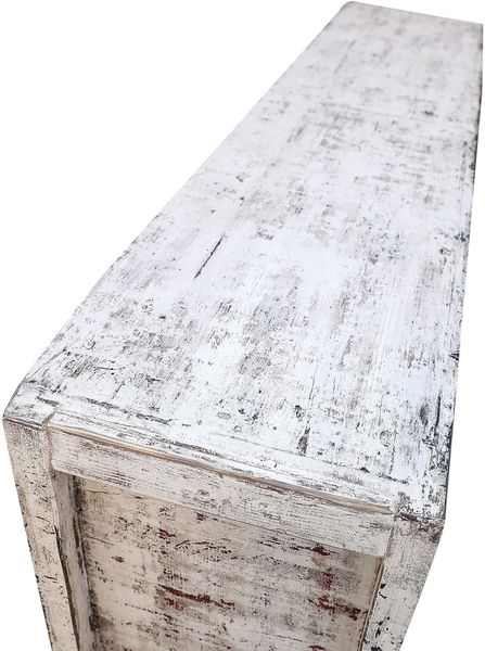 SILA 1, Altes Sideboard weiß vintage, antikes Unikat