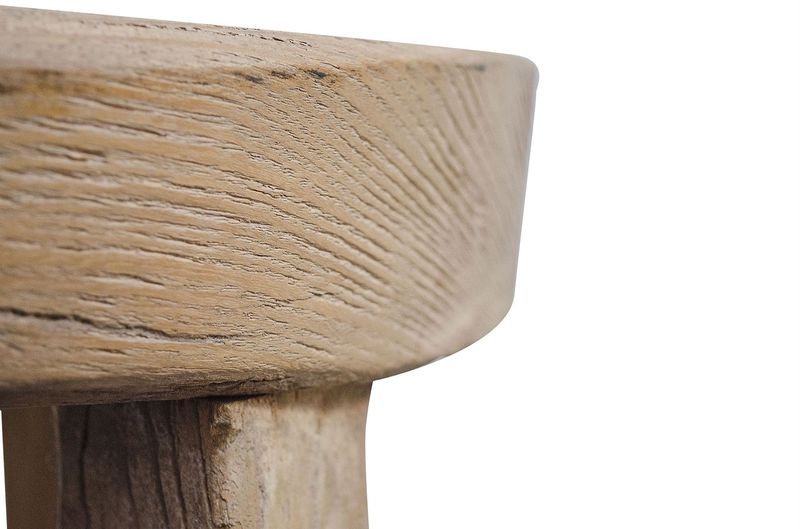 Barmöbel bei Matz Möbel, Altholz Barhocker SUSE rund H 70 cm