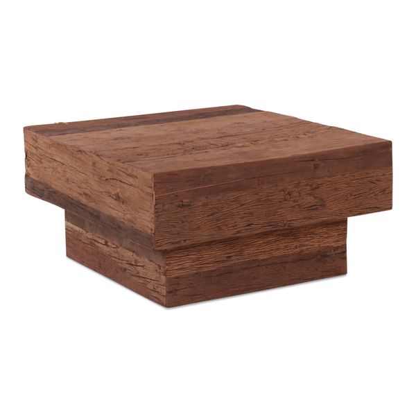 CISCO, Altholz Couchtisch quadratisch 90 x 90 cm
