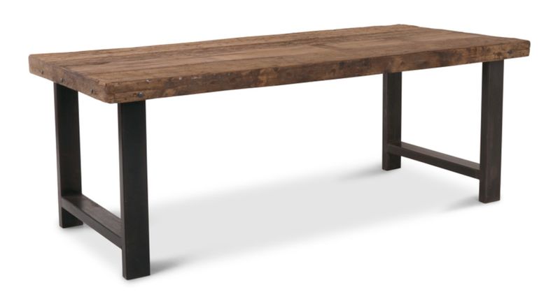 Matz Möbel Esstisch SANO 220*95 cm Holz Metall Industriedesign