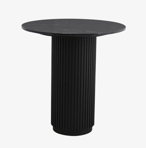 ARI, Marmortisch, kleiner Esstisch Marmor schwarz, Designermöbel