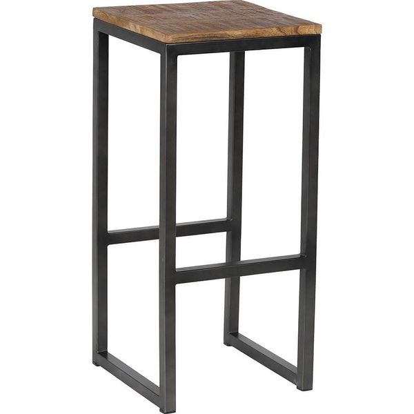 Matz-Möbel Barhocker ESRA Holz-Metall Industriedesign