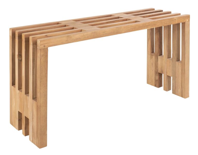 BEN, Holzbank, Sitzbank 90 cm drinnen & draußen
