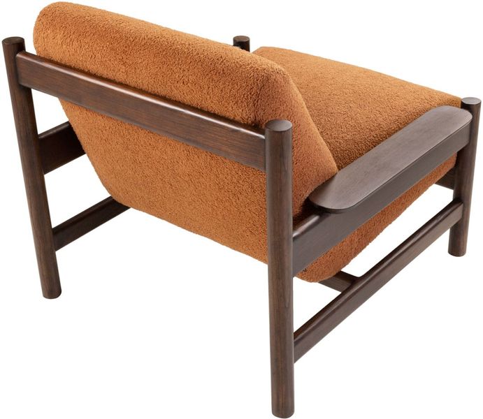 CASA, Designer Sessel terrakotta-braun, Clubsessel