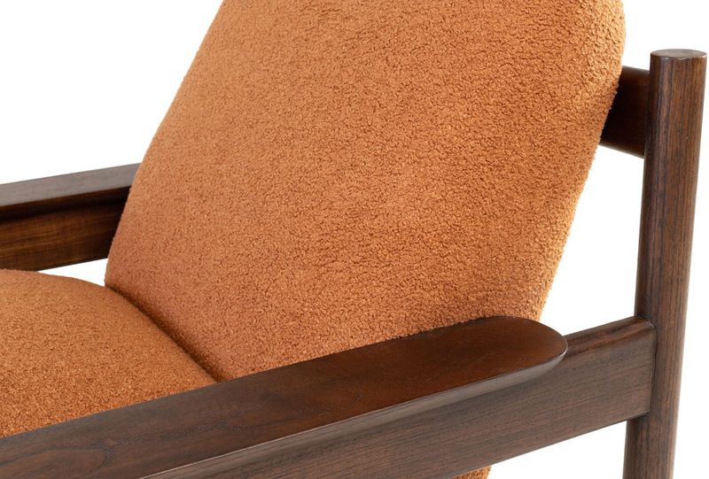 CASA, Designer Sessel terrakotta-braun, Clubsessel