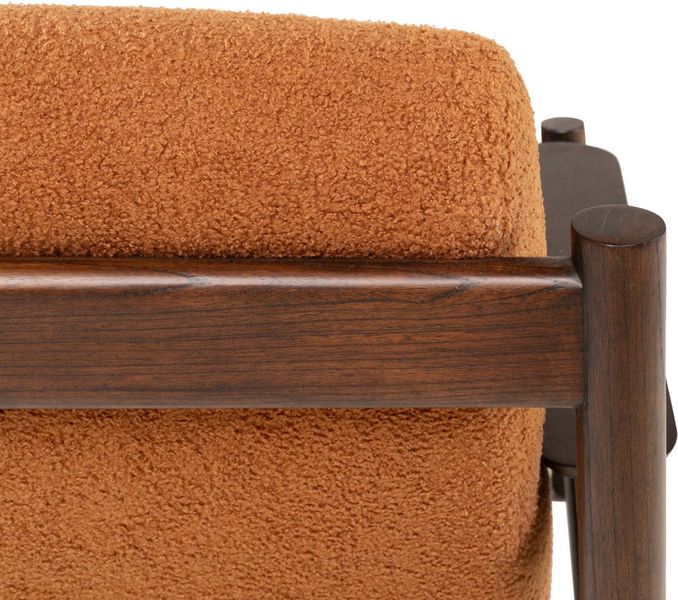 CASA, Designer Sessel terrakotta-braun, Clubsessel