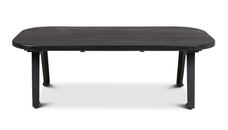 Couchtisch AMY, Wohnzimmertisch Holz schwarz B 120 cm