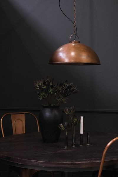 ORA, Deckenlampe Kupfer rund D 52 cm
