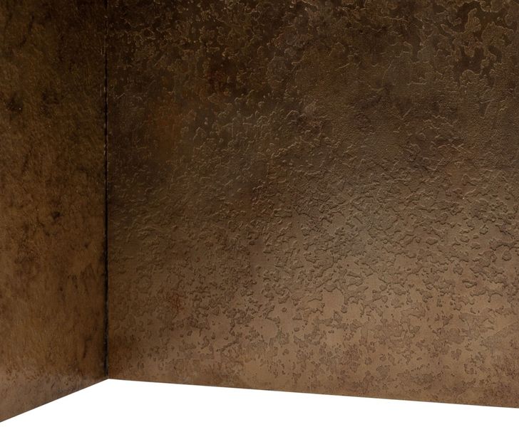 CLOÉ, Designer Konsolentisch oval 140 cm Bronze-Eiche