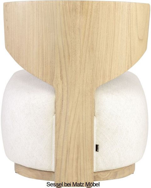VIOLA, weißer Designer Sessel