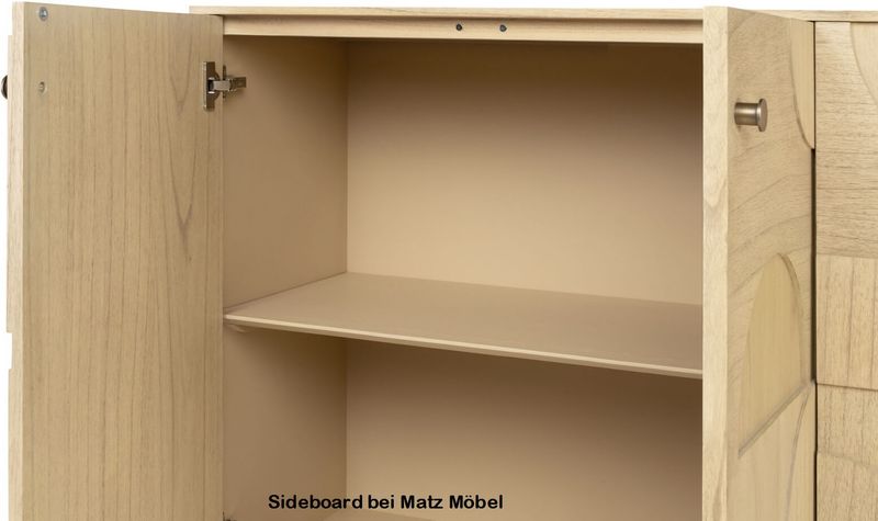 SILKA, Designer Anrichte helles Holz