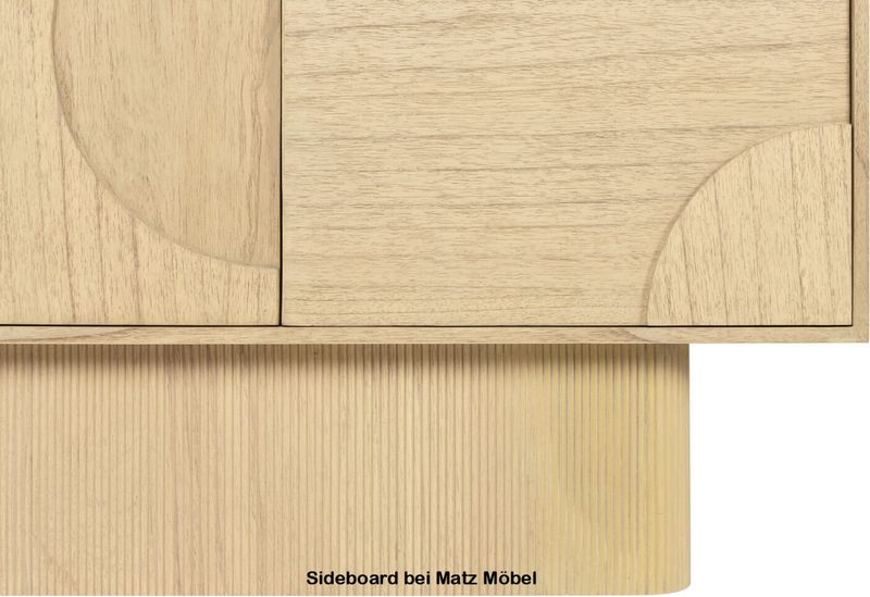 SILKA, Designer Anrichte helles Holz