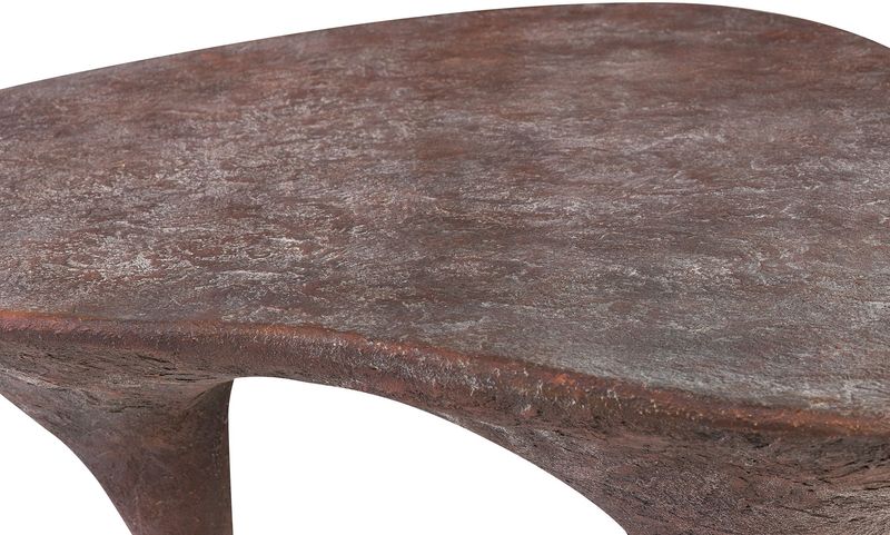 DIA, Designer Couchtisch braun kupfer, Wohnzimmertisch