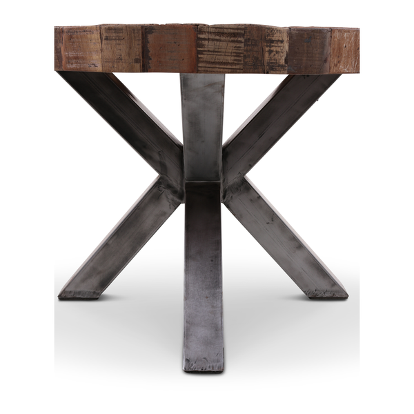 Matz Möbel Esstisch SANO rund D 160 cm Industriedesign