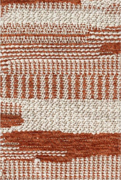 Designer Stuhl gepolstert MADI Stoff beige-terra, Armlehnstuhl
