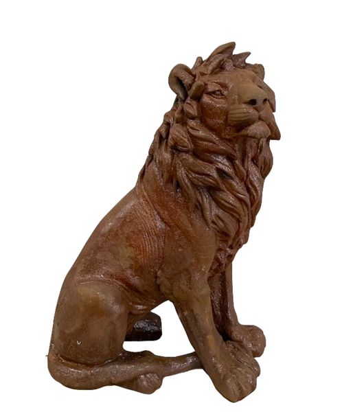 Gartenskulptur "Löwe aus Gusseisen" H 66 cm
